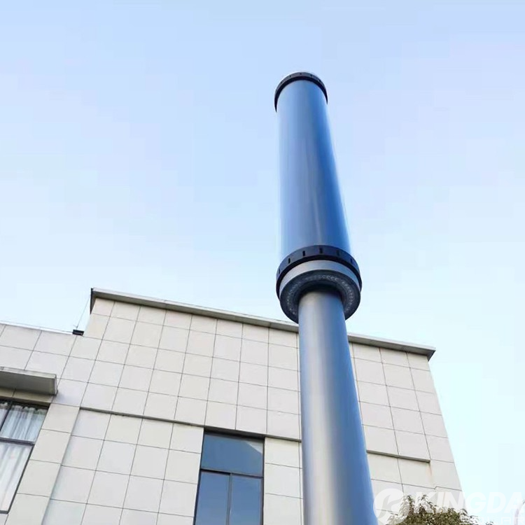 120W Cylindrical Solar Street Light